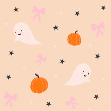 Cute Pastel Halloween Ghost Collection