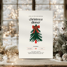 Modern Painting Christmas Tree Holiday Collection