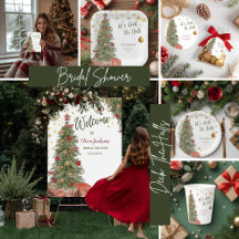 Winter Deck the Halls Bridal Shower