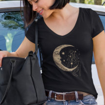 Celestial Moon and Stars Cute Clothing 