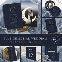 Blue Celestial Wedding