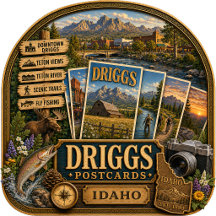 Driggs Idaho Postcards/Gifts