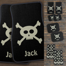 Skull Car Mats