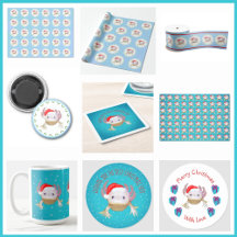Cute Christmas Wrap, Cards, Homeware and Clothing 