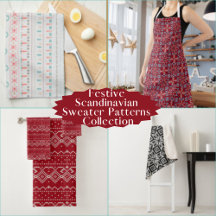 Festive Scandinavian Sweater Pattern Collection