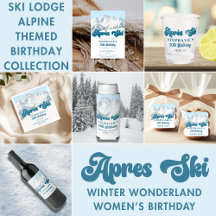 Après Ski Retro Winter Wonderland Birthday Party