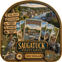 Saugatuck Michigan Postcards/Gifts