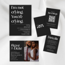 Trendy Typography on Black/White in minimal style