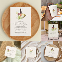 Elegant Charcuterie Wine and Cheese Bridal Shower 