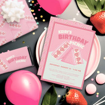 Pink Strawberry Sandwich Birthday Party