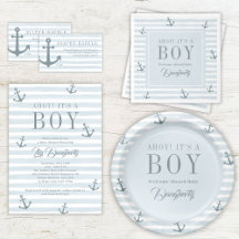 Ahoy It's a Boy Baby Shower