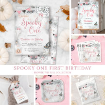 Spooky One Halloween Girl's 1st Birthday