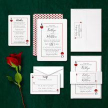 The Monogram Playing Card Wedding Collection