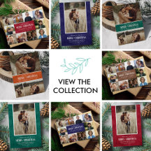 Rustic Christmas Photo Card Farmhouse Country