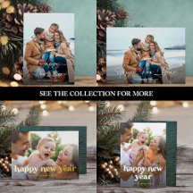 Modern Elegant New Years Cards 