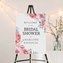 Blush Blooming Peonies Bridal Shower