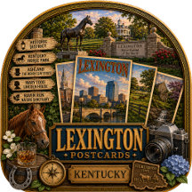 Lexington Kentucky Postcards/Gifts