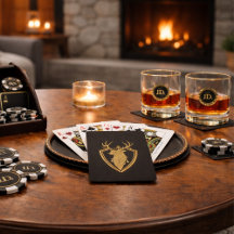 An Evening In: Black & Gold Poker Night
