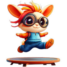 Hoppin' Bunny Sticker Collection