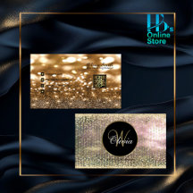 Business Cards - Monogram (Customizable)