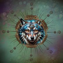 Fantasytic steampunk wolf. Unleash your inner symb
