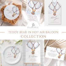 We Can Bearly Wait! Hot Air Baloon Baby Shower 