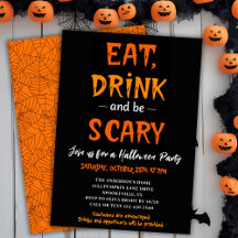 Halloween Party Invitations