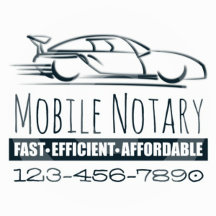 Mobile Notary Public Fast Car