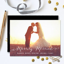 Merrily Married Script Holiday Photo Collection