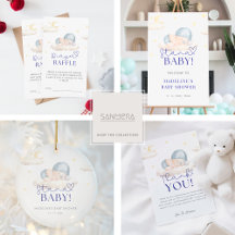 Christmas Santa Baby Boy Shower