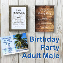 Birthday, Adult Male