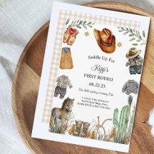 First Rodeo Birthday