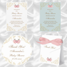 PINK FLOWERS BABY SHOWER