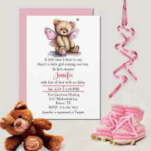 Sweet Teddy Bear Baby Shower Set