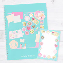 Girly Picnic Scene Stationery