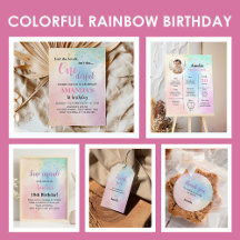 Colorful Rainbow Party