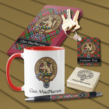 Clan MacPherson Tartan and Crest Collection