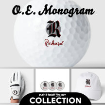 P.A.R.F.O. Scramble Golf Dad Old English Monogram