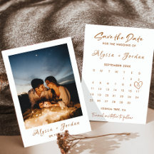 Wedding Save The Date Invitation