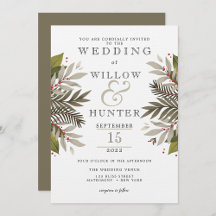 MUTED BOTANICALS WEDDING SUITE