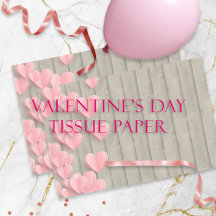 Valentine's Day Tissue Paper