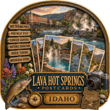 Lava Hot Springs Idaho Postcards/Gifts