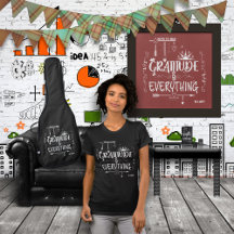 Gratitude is Everything Note to Self Chalkboard 