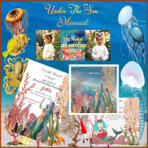 Under The Sea Mermaid Birthday Party Theme