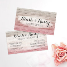 Blush & Rusty Business Collection