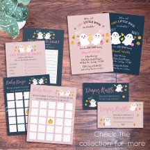 Little Boo  Halloween Twin Baby Shower and more