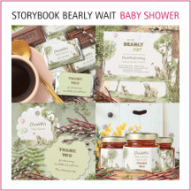 Storybook Woodland Bearly Wait Baby Shower