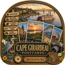 Cape Girardeau Missouri Postcards/Gifts