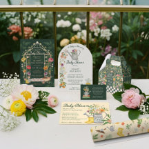 Baby in Bloom: Greenhouse Garden Baby Shower