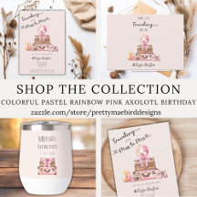 Elegant Blush Plink Traveling Bridal Shower